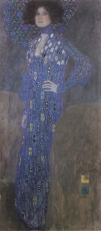 Gustav Klimt Portrait of Emilie Floge oil painting image
